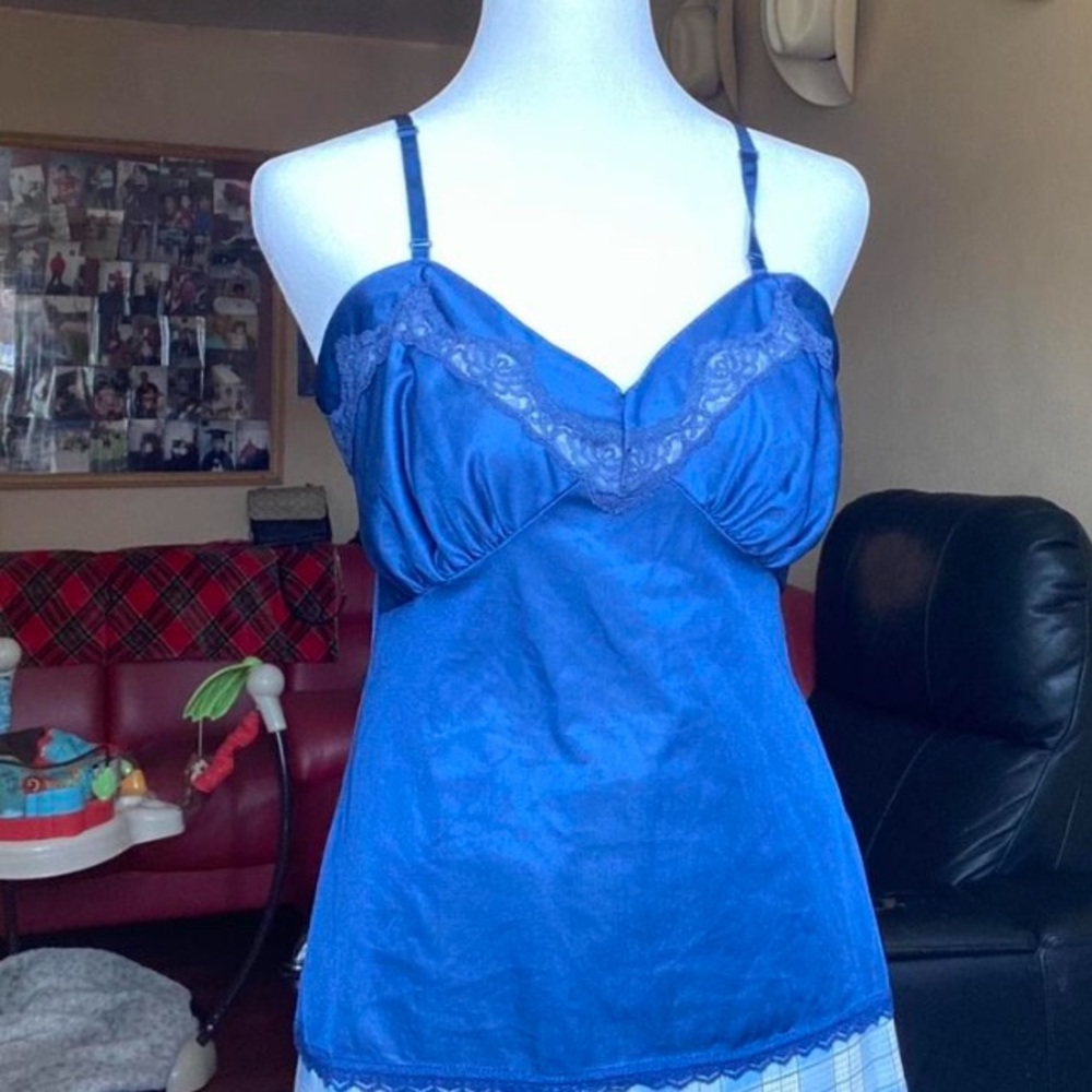 Blue cami